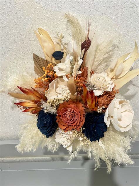 20 Navy Blue And Burnt Orange Wedding Colors & Ideas 2024