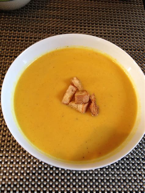 Curried pumpkin bisque, prefect addition to any fall and/or winter menu ...