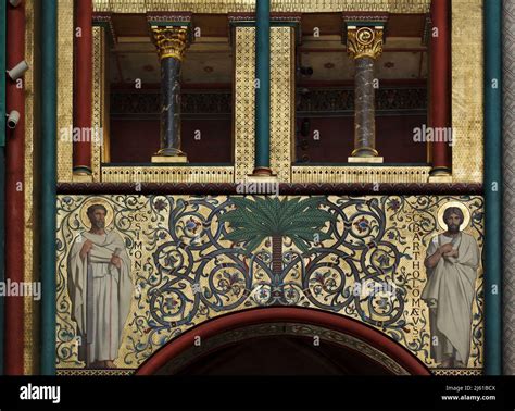 Saint Simon the Zealot and Saint Bartholomew the Apostle depicted in ...