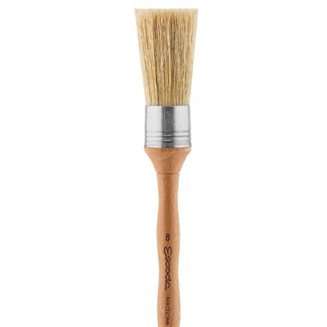 Escoda Natural Chungking Long Handle Stencil Brush 6 | Art Lounge