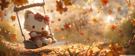 Cute Hello Kitty 4K UHD Wallpaper for UltraHD Desktop and TV ...