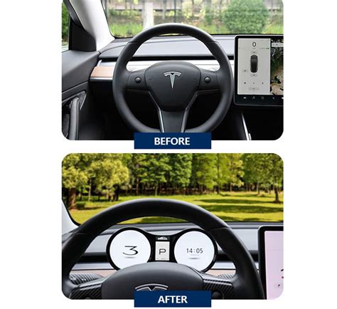 Gauge Cluster Screen Display for Tesla Model Y Model 3 Standard Long ...