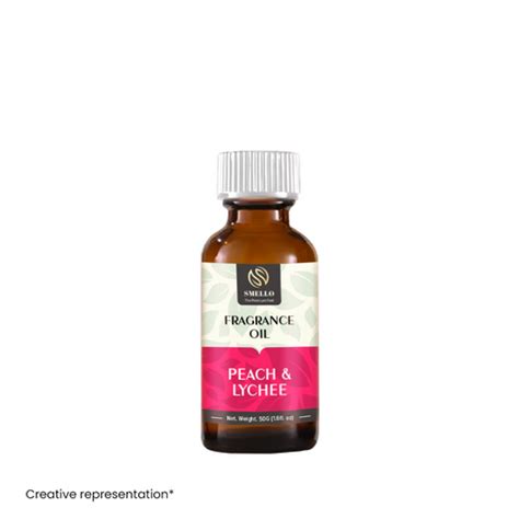 Peach & Lychee Candle Fragrance Oil – Smello