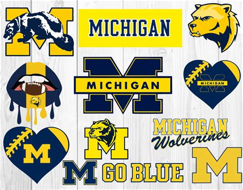 Michigan Wolverines Logo Vector at Vectorified.com | Collection of ...