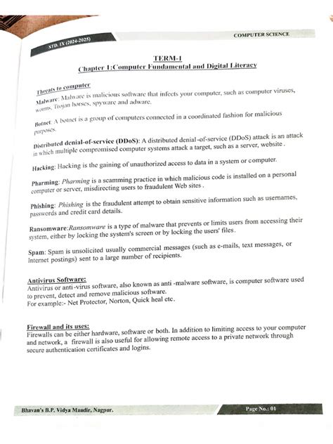 Image result for Computer Science Class 9 Chapter 1 Computer System