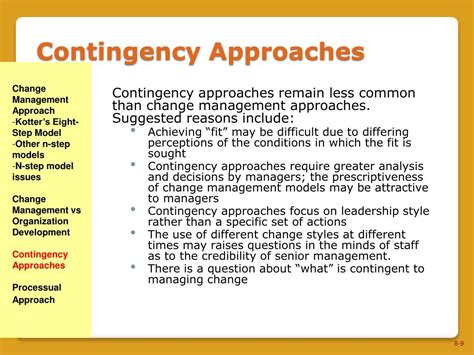 Systems Contingency Model Change Management 的图像结果