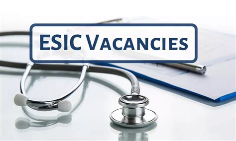 SR, Specialist Post Vacancies: Walk In Interview At ESIC Model hospital ...
