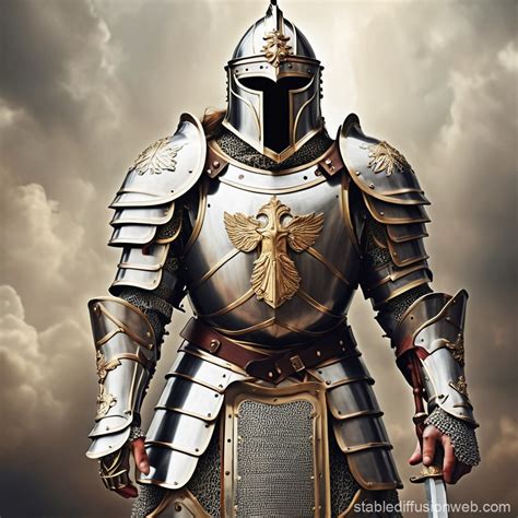 The Full Armor of God Illustration | Stable Diffusion Online