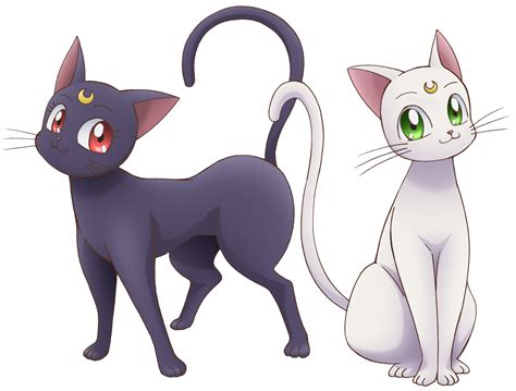 Luna & Artemis | Sailor moon cat, Sailor moon manga, Sailor moon tattoo