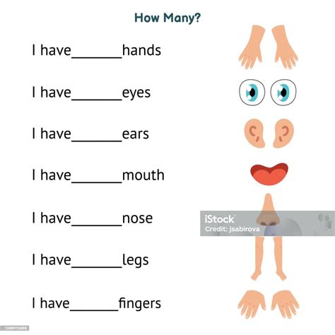 Parts Of The Eye For Kids Worksheet