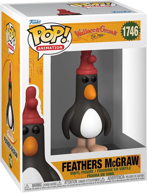 Amazon.com: Funko POP Movies: Wallace & Gromit - Feathers McGraw ...