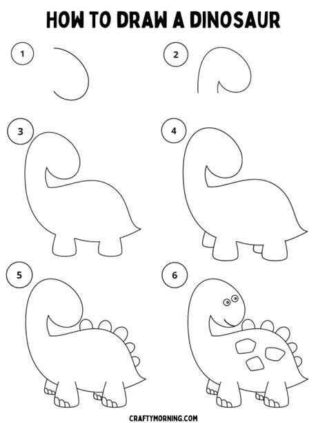 Image result for Dinosaur Drawing Tutorial