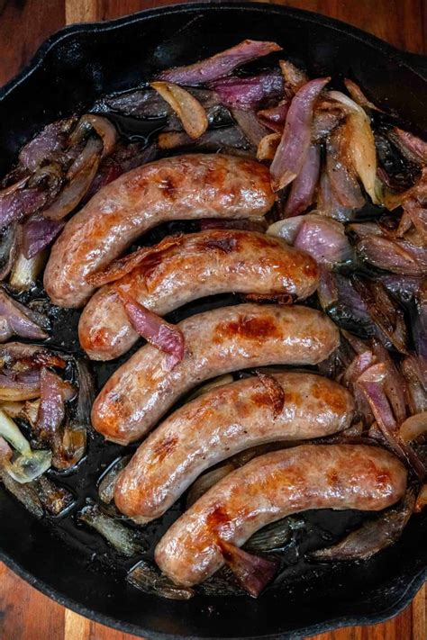 How to Cook Brats in the Oven (with Roasted Onions) : Jawns I Cooked