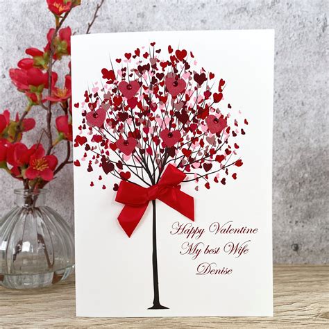 Handmade Valentine's Card - Personalised Valentines CardsPink & Posh