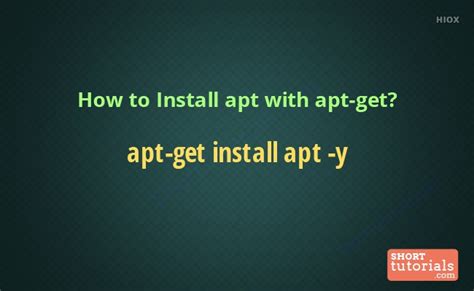 Image result for Apt Install