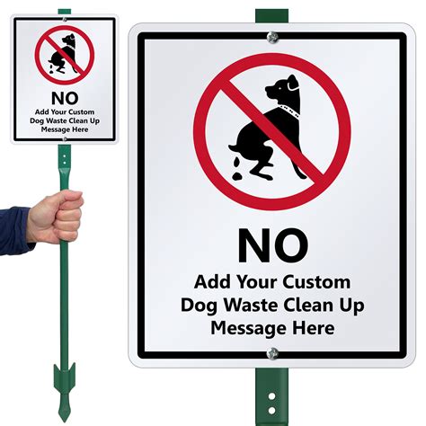 Image result for Dog Poop Signs