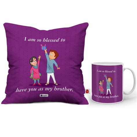 Buy Indigifts IA Raksha Bandhan Gifts for Brother Bless to Have Bro ...