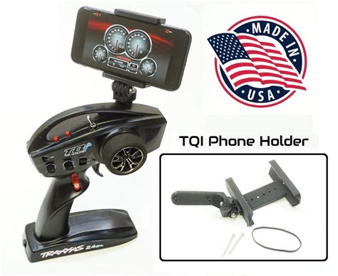 Smartphone Telemetry Holder Phone Mount for Traxxas TQi 2.4ghz RC Transmitter | eBay