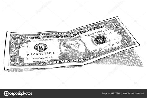Money Bill Drawing