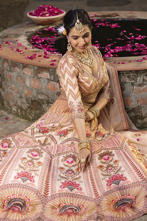 Shop Multi Raw Silk Floral Print Lehenga Choli Dupatta Set- Perfect for ...