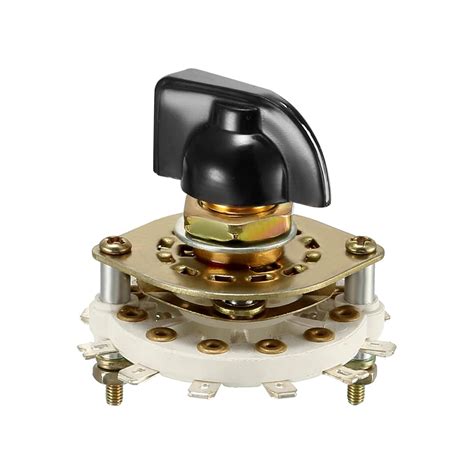 Rebower Band Rotary Switch 3P3T 3 Pole 3 Position, Selectable 1 Deck ...