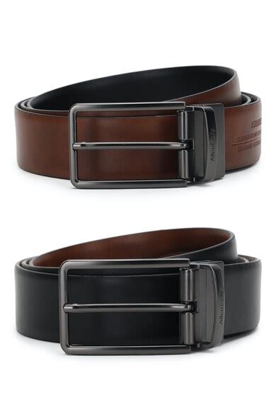 Buy Men Brown Solid Formal Belt Online - 705022 | Allen Solly