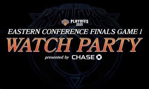 Knicks Watch Party (Round 3 Game 3) — NYC for FREE