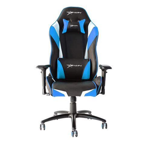 Ewin Gaming Chair Office Chair 4D Armrests PU Leather Ergonomic High ...