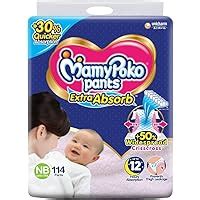 Buy Pampers Premium Care Pants, New Born/Extra Small (NB/XS) Size, 70 ...