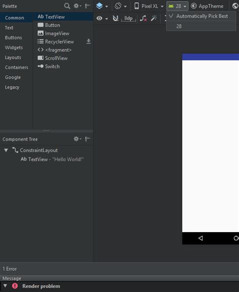 How to Check API Level in Android Studio 的图像结果