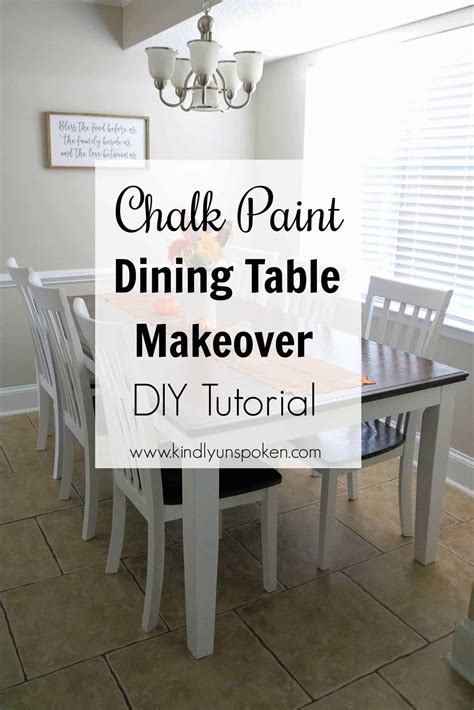 19+ Diy Painting Dining Room Table And Chairs - gbcbadgemates