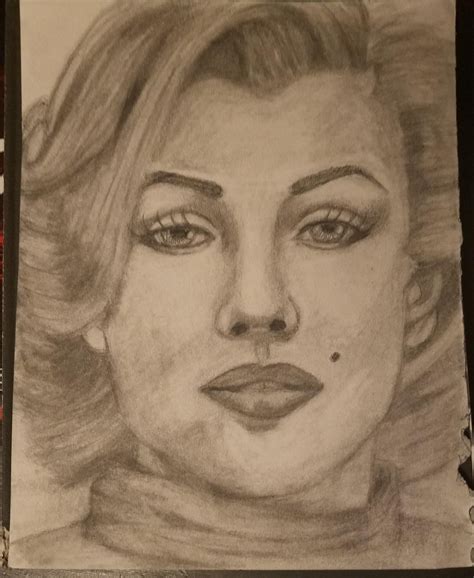 Marilyn Monroe : r/ArtBuddy