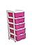 Nayasa Plastic Drawer, Brown: Amazon.in: Home & Kitchen