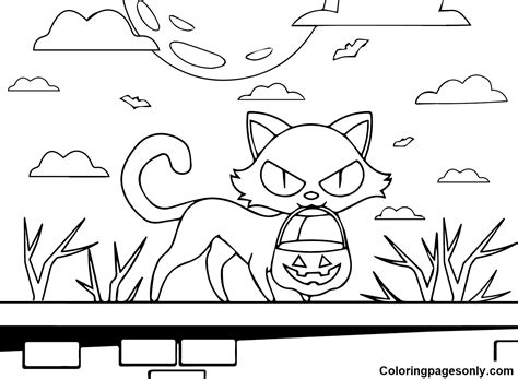 Hocus Pocus Coloring Pages to Print - Free Printable Coloring Pages