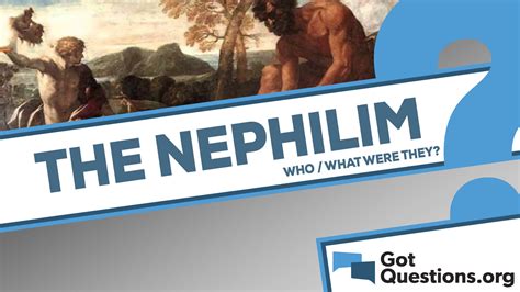 Giants In The Bible Nephilim