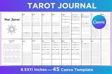 Tarot Journal Template - prntbl.concejomunicipaldechinu.gov.co