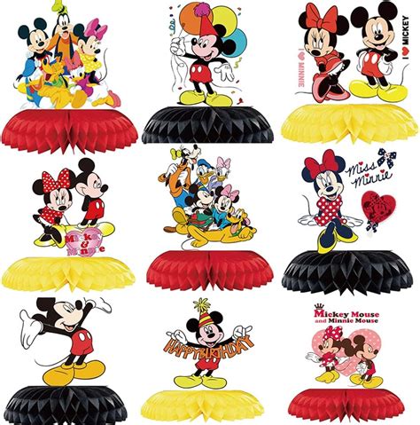 EYLIMAYIN Birthday Decorations Mickey Mouse JJ Melon | Ubuy India