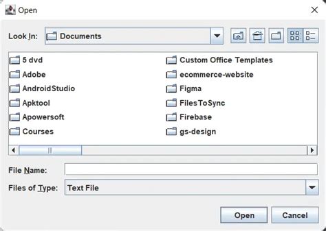 Image result for Java File Chooser