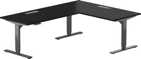 PROGRESSIVE AUTOMATIONS Progressive Desk L Shaped Height Adjustable ...