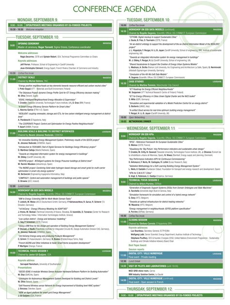 Pin by LeeAnn Gantt on Capstone project | Conference agenda, Conference ...