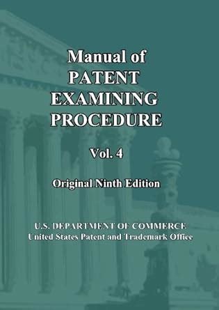 Buy Manual of Patent Examining Procedure (Mpep Original) Book Online at ...