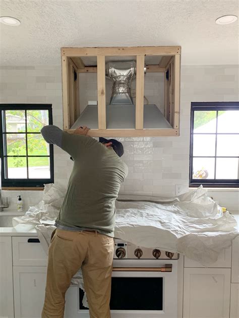 Installing Range Hood Vent System