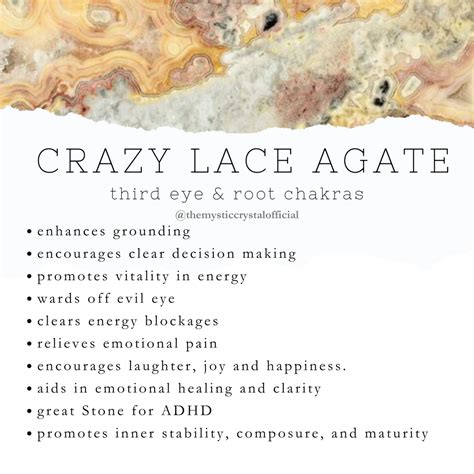 Crazy Lace Agate Meaning - Mystic Crystal Dream