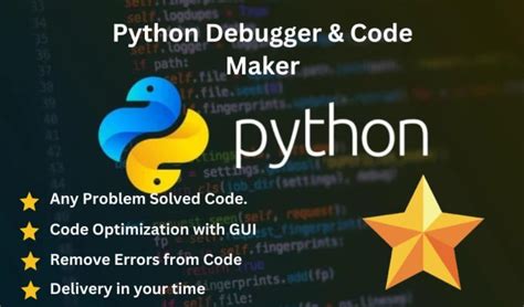 Image result for Self Code Fix Debug Python
