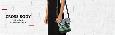 Kanvas Katha Women Sling Bag (Blue)(KKRWV009) : Amazon.in: Fashion