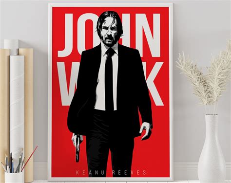 John Wick Poster - John Wick - Keanu Reeves - Movie Poster by ...