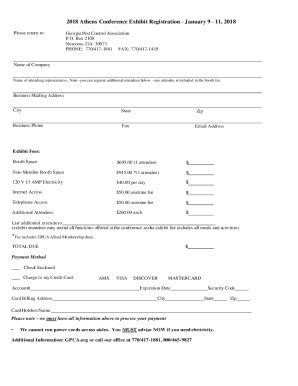 Fillable Online PCO/Technician Registration Form TO REGISTER - Georgia ...