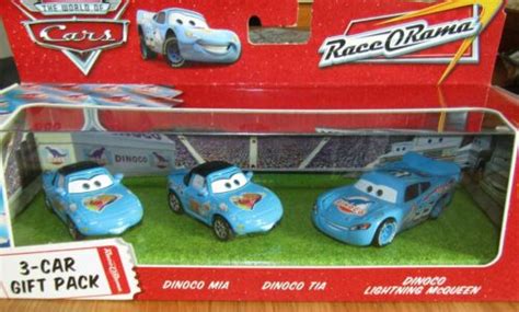 Disney Pixar Cars 3-Car Gift Pack Dinoco Lightning | Ubuy India