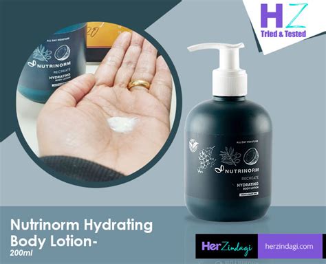 Nutrinorm Hydrating Body Lotion For Soft And Shinny Skin Hz Tried ...