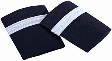 Pilot Epaulets Single Stripe (Silver) : Amazon.in: Office Products